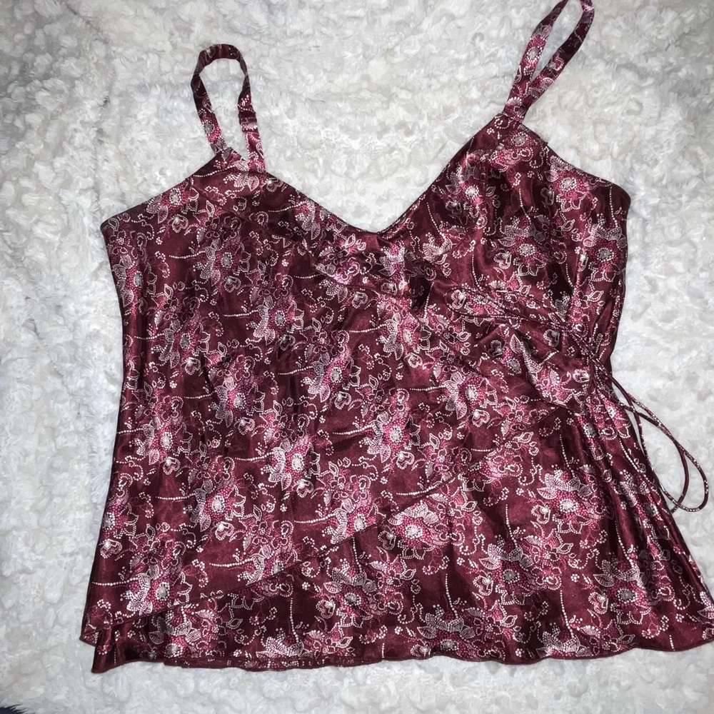 NWT GAP Faux Wrap Blouse W/ Paisley Print Size Large